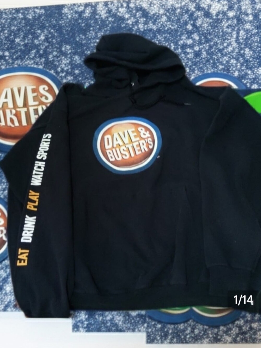 Dave & Buster's Unisex Hoodie
